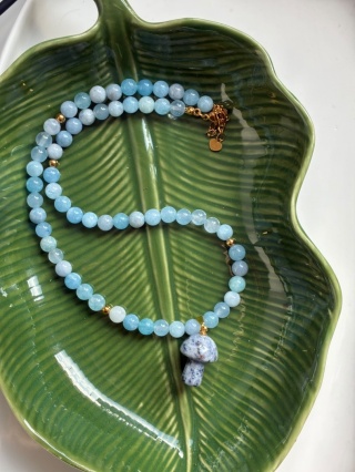 Aquamarine Mushroom