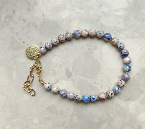 Blue Spotted Agate