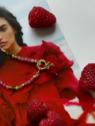 Raspberry Agate Red