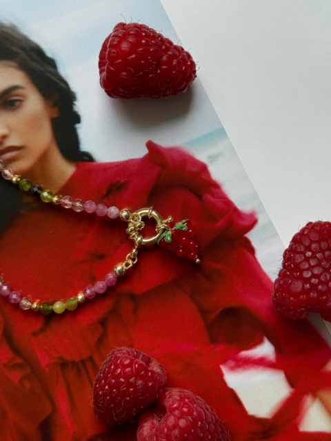 Raspberry Agate Red